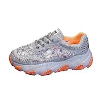 MODSGUE Baskets à plateforme pour femme - Chaussures de sport hautes - Chaussures d'entraînement confortables - Chaussures de sport larges - Chaussures de sécurité - Chaussures de jogging - Chaussures