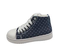 MODSGUE Baskets mi-hautes pour femme - En maille - Chaussures de sport plates - Chaussures de marche - Respirantes - Chaussures d'été - Chaussures de marche, bleu, 38 EU