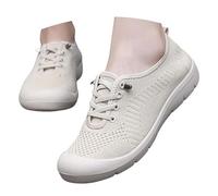 MODSGUE Chaussures pieds nus pour femme - Baskets avec large boîte à orteils - Chaussures de sport confortables et légères - Respirantes - En maille filet - Chaussures de fitness - Chaussures
