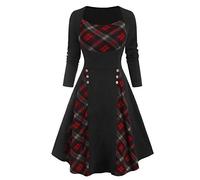 MODSGUE Costume médiéval pour femme, faux cosplay, robe médiévale avec chaîne, couronne de fleurs, oreilles d'elfe, taille haute, couleur unie, costume avec manches trompette