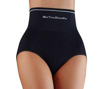 MODSGUE Sous-vêtement gainant gainant pour femme - Coupe forte - Régulation du ventre - Gaine de loisirs - Contrôle du ventre - Soutien du corps - Noir, Noir , XL