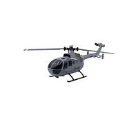 MODSTER BO-105 Flybarless RC Hélicoptère RC I 256 mm I Hélicoptère RTF RC avec stabilisation de l'avion à 6 Axes I Démarrage de Voiture/atterrissage de Voiture, Gris