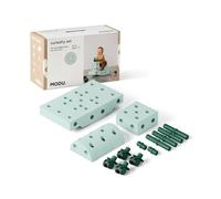 Modu Baukasten Starter Set Playsystem Curiosity Von 0-6 Jahre - Ocean Mint/Forest Green