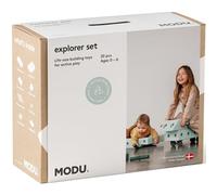 Modu Jouet de la Marque Modèle 20 TLG. Baukasten Starter-Setset Playsystem Explorer Von 0-6 Jahre - Ocean Mint/Forest Green