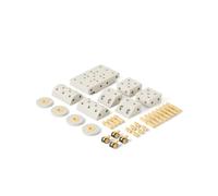 Modu Jouet de la Marque Modèle 34 TLG. Baukasten Starter-Set Playsystem Dreamer Von 0-6 Jahre - Sand Grey/Honey Yello