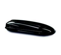 Modula Coffre de toit de voiture 650 litres Travel 650 noir avec porte-bagages N
