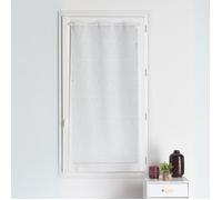 Modulable brodé uni blanc Blanc 75x120 cm
