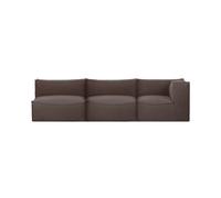 Modulable canapé 3 places accoudoir droite Catena WxHxD 310x76x95cm