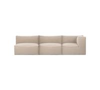 Modulable canapé 3 places accoudoir droite Catena WxHxD 310x76x95cm