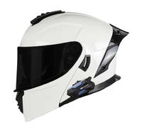 Modulable Casque Moto Homologué ECEDOT Flip Up Casque Adulte Moto avec Double Visière pour Anti-Collision Integral Casques Modulables pour Homme Femme 6,XL:61-62CM