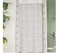 Modulable en maille esprit feuillage Gris clair 45x120 cm