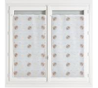 Modulable feuilles brodées Terracotta 45x120 cm