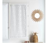 Modulable maille motif géométrique Blanc 90x120 cm