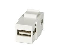 LINDY Modular AV Face Plate System Snap-in Keystone module - prise modulaire