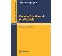Modular Functions Of One Variable I