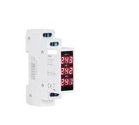 Modular Led Digital Three-phase Voltmeter For Din Rail Voltage Meter Ac 220v 230v 380v 80-500V EKMV3 RUAJOGYNVM