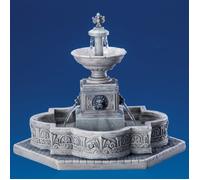 Lemax (référence 64061) - Fontaine de place de village, conception modulaire
