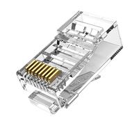 Modular Rj45 Cat.5e Utp Connector Vention Idbr0-10 Transparent Pack O