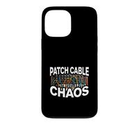 Modular Synth Patch Cable Chaos Eurorack Synthesizer Coque pour iPhone 13 Pro Max