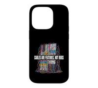 Modular Synthesizer Cables are Features Not Bugs Design Coque pour iPhone 14 Pro