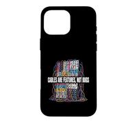 Modular Synthesizer Cables are Features Not Bugs Design Coque pour iPhone 16 Pro Max
