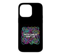 Modular Synthesizer Patch Cables Don't Lie Coque pour iPhone 14 Pro Max