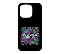 Modular Synthesizer Patch Cables Don't Lie Coque pour iPhone 15 Pro