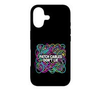 Modular Synthesizer Patch Cables Don't Lie Coque pour iPhone 17