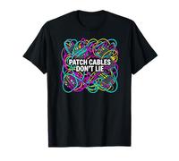 Modular Synthesizer Patch Cables Don't Lie T-Shirt