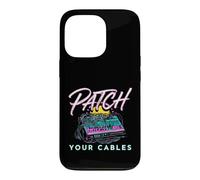 Modular Synthesizer Patch Your Cables Eurorack Coque pour iPhone 13 Pro
