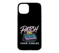 Modular Synthesizer Patch Your Cables Eurorack Coque pour iPhone 15 Plus