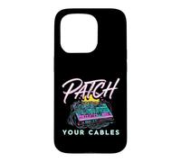 Modular Synthesizer Patch Your Cables Eurorack Coque pour iPhone 15 Pro