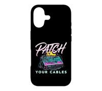 Modular Synthesizer Patch Your Cables Eurorack Coque pour iPhone 17