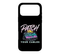 Modular Synthesizer Patch Your Cables Eurorack Coque pour iPhone 17 Pro Max