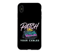 Modular Synthesizer Patch Your Cables Eurorack Coque pour iPhone XS Max