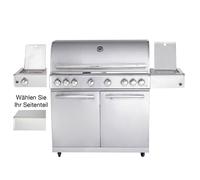 Modular Top Line All'Grill Chef " XL " - 6 Brûleur,1 Réchaud Latéral,Brûleur
