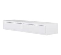 MODULARREDO | Domino Maxi Étagère murale avec tiroir, 88,2 x 13,4 cm, blanc