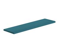 MODULARREDO | SMART Étagère murale, étagère en bois, étagère murale, 56 x 15,5 x 1,8 cm, bleu lagon - Made in Italy