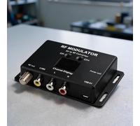 Modulateur AV vers RF - Composite pour convertisseur coaxial RCA vers RF, prend en charge les formats vidéo PAL/NTSC, alimenté par USB pour téléviseurs et consoles de jeux anciens