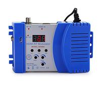 Modulateur de Phase Haute définition, modulateur HDMI analogique HDM68 RF VHF/UHF Accessoires d'ordinateur de Prise de l'UE 100-240 Volts