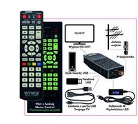 Modulateur - demodulateur - modem Wiwa - 1824638 - Tuner TV H.265 Mini Led