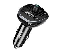 Modulateur FM et chargeur de voiture - Usams - C21 - Double USB - 3 4A - Noir