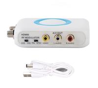 Modulateur HD HDM66 prenant en charge le format PAL/NTSC Sortie RCA vers modulateur RF pour le remplacement du téléviseur