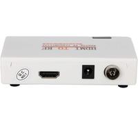 Modulateur HDMI RF Convertisseur Coaxial Démodulateur VHF Adaptateur D'entrée Vidéo Numérique HD pour Fire Stick Magnétoscope DVD Ordinateur Portable PC PS5 (Prise UE)