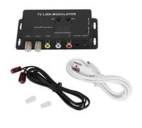 Modulateur IR, Modulateur UHF TV Link Prolongateur IR Convertisseur AV vers RF Prolongateur IR Modulateur UHF avec Affichage de Canal