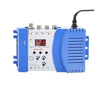 Modulateur numérique RF Modulateur universel compact pour la maison Modulateur numérique RF Convertisseur audio / vidéo Convertisseur de signal Amplificateur de signal VHF / UHF Amplificateur(EU)