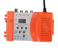 Modulateur RF Numérique, M69CP Convertisseur Audio Vidéo HDMI AV vers RF Prise en Charge du Format PAL NTSC, Modulateur de Lien TV VHF UHF pour Décodeurs (Prise UE)