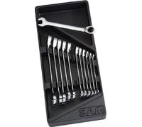 Module ABS 1/3 de 12 clés mixtes à cliquet en mm SAM OUTILLAGE 50-C-J12M