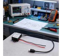 Module 12 V/24 V vers IP68 USB-C 5 A 5 V Protection de voiture pour tableau de bord, polarité, court-circuit, convertisseur électronique 25 W, caméras étanches 96 Dc-Dc navigateurs abaissés