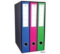 Mariola Boîte De Rangement Avec 3 Classeurs À 2 Anneaux 40 Mm - 4783su